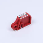Electrical Circuit Breaker Safety Lockout Device For Breaker Handle Width 10 mm Molded Case - K10