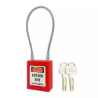 Compact Cable Pad Lock - 90 mm