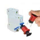 Miniature Circuit Breaker Tagout Lockout For Electrical Insulation Lockout Pin Out ML-K01