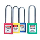 Pad Lock Stainless Steel 76 MM - Yellow