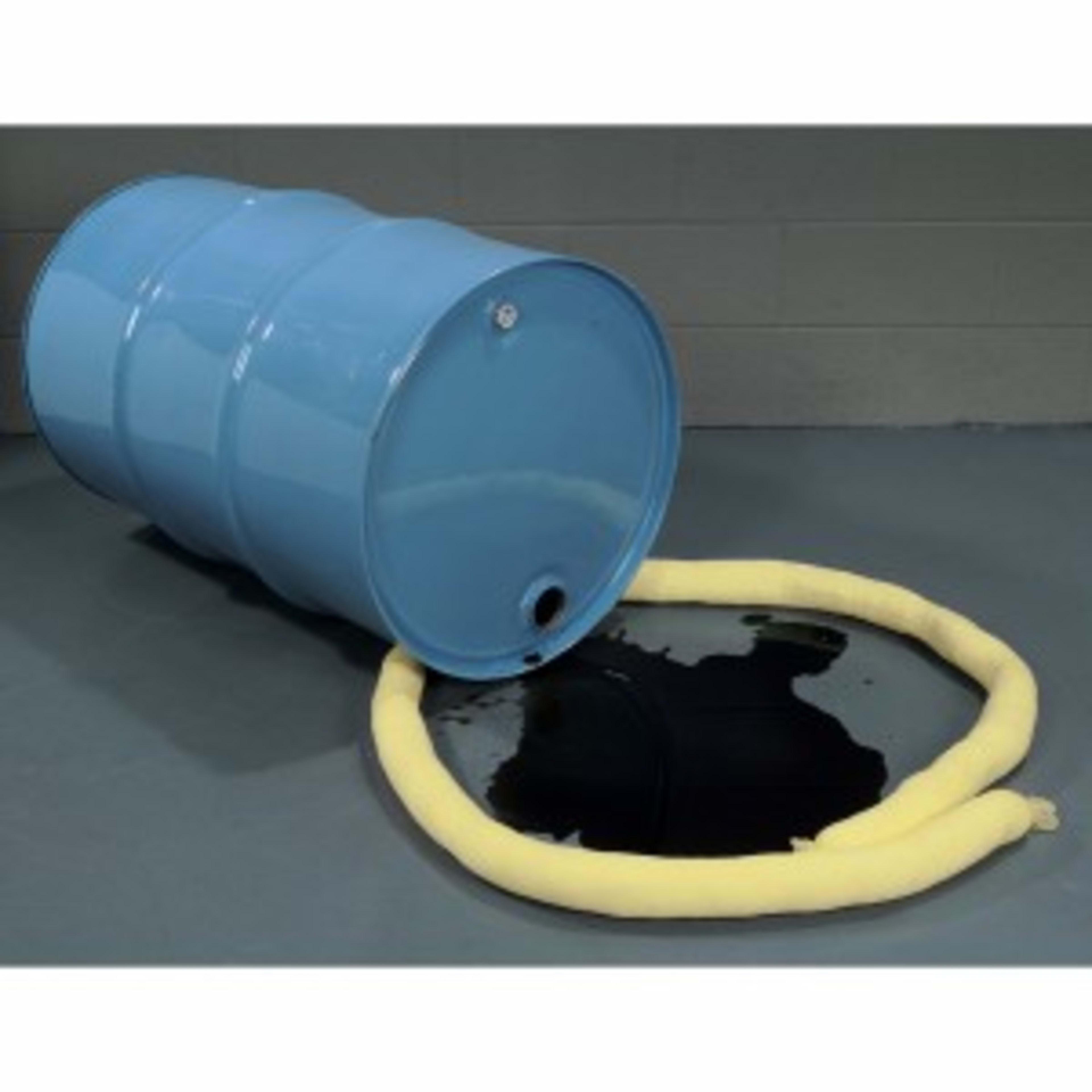 Spilltech USA Chemical absorbent Socks side angle | buy spill absorbent from Saudistark KSA