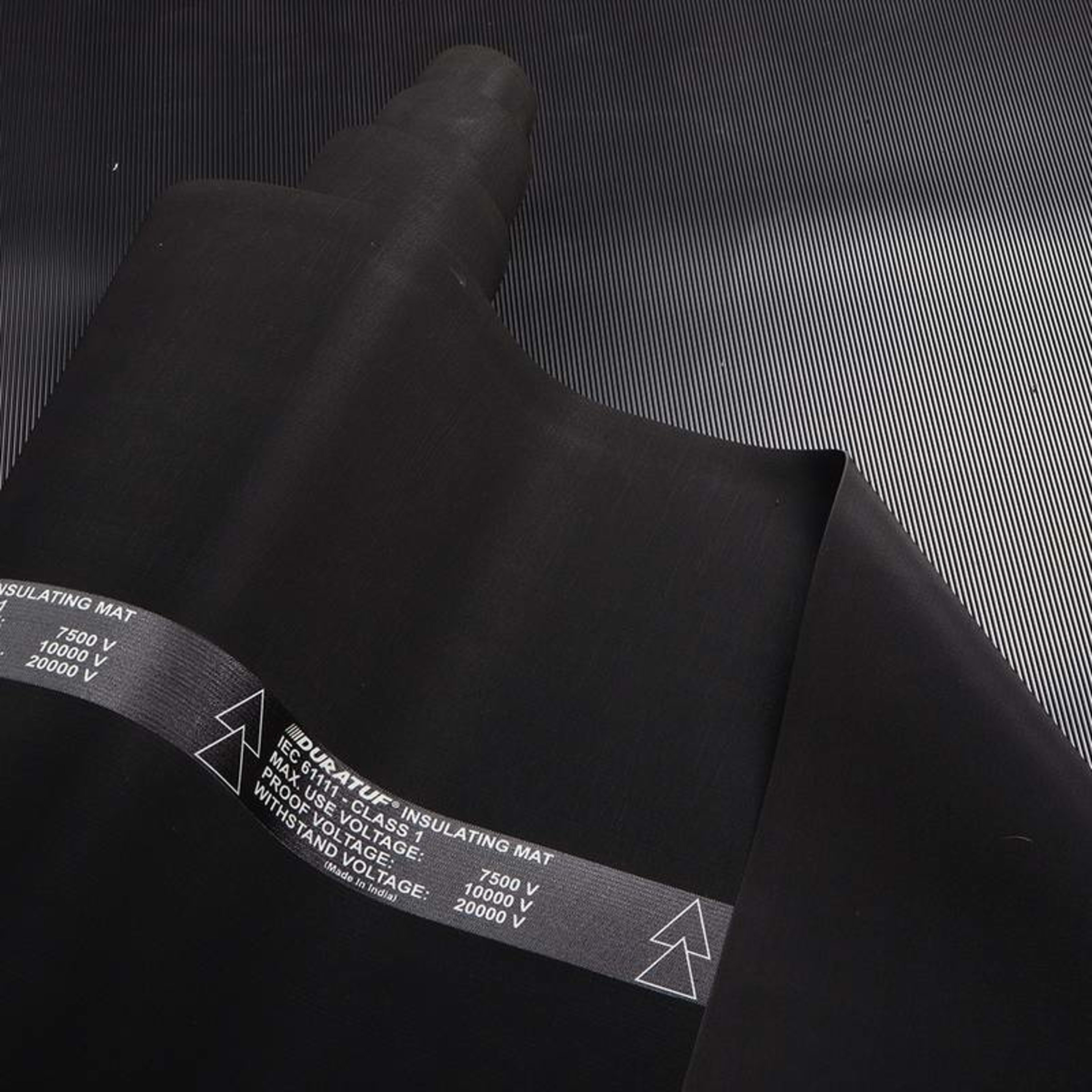 Duratuf Electrical Insulating Rubber Mats – IEC in-use application – industrial safety equipment in Saudi Arabia (KSA)