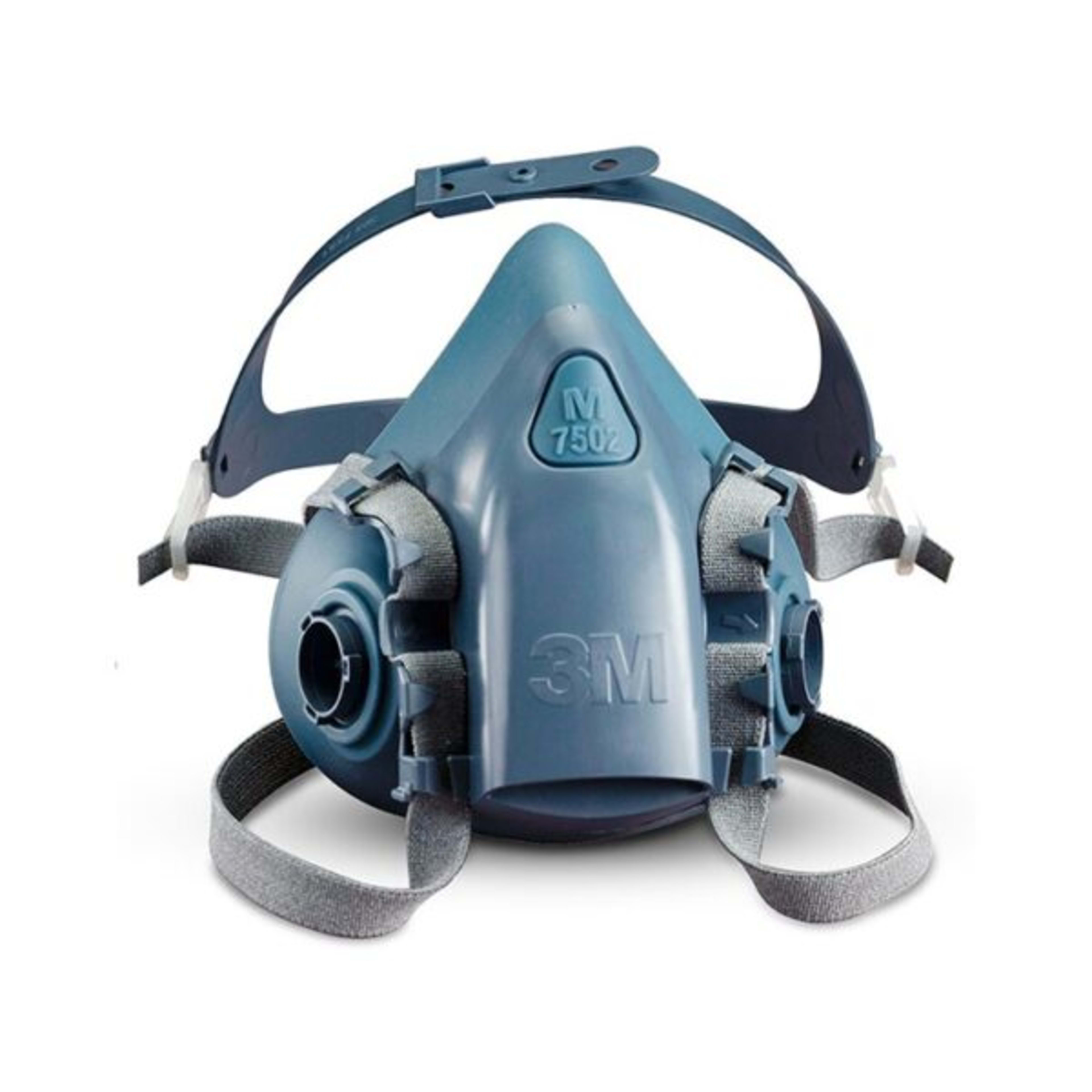 3M 7502 Half Facepiece Reusable Respirator/37082(AAD) Medium front view – 3M safety product in Saudi Arabia (KSA)