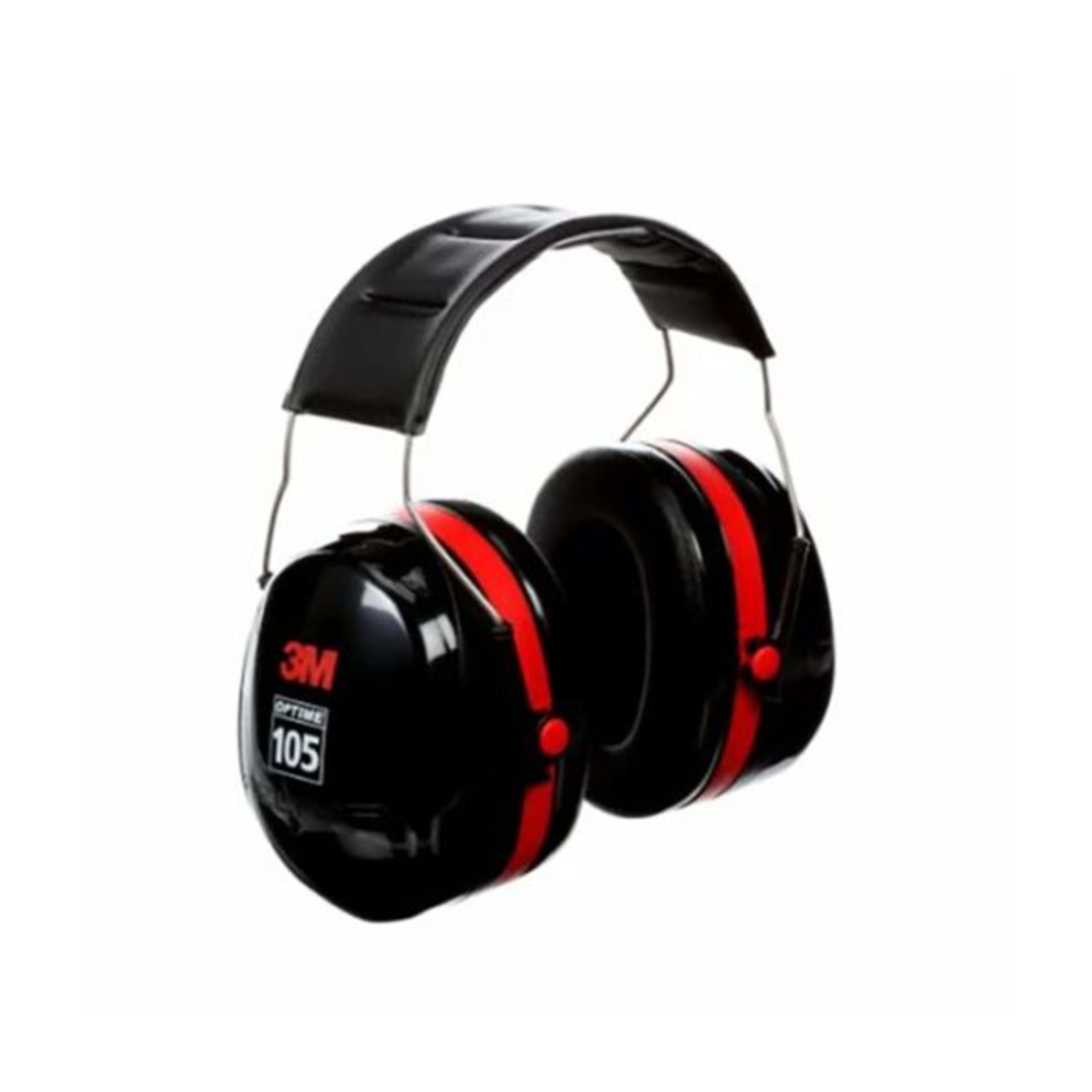 3M H10A Peltor Optime 105 Earmuffs, Over-the-Head front view – 3M safety product in Saudi Arabia (KSA)