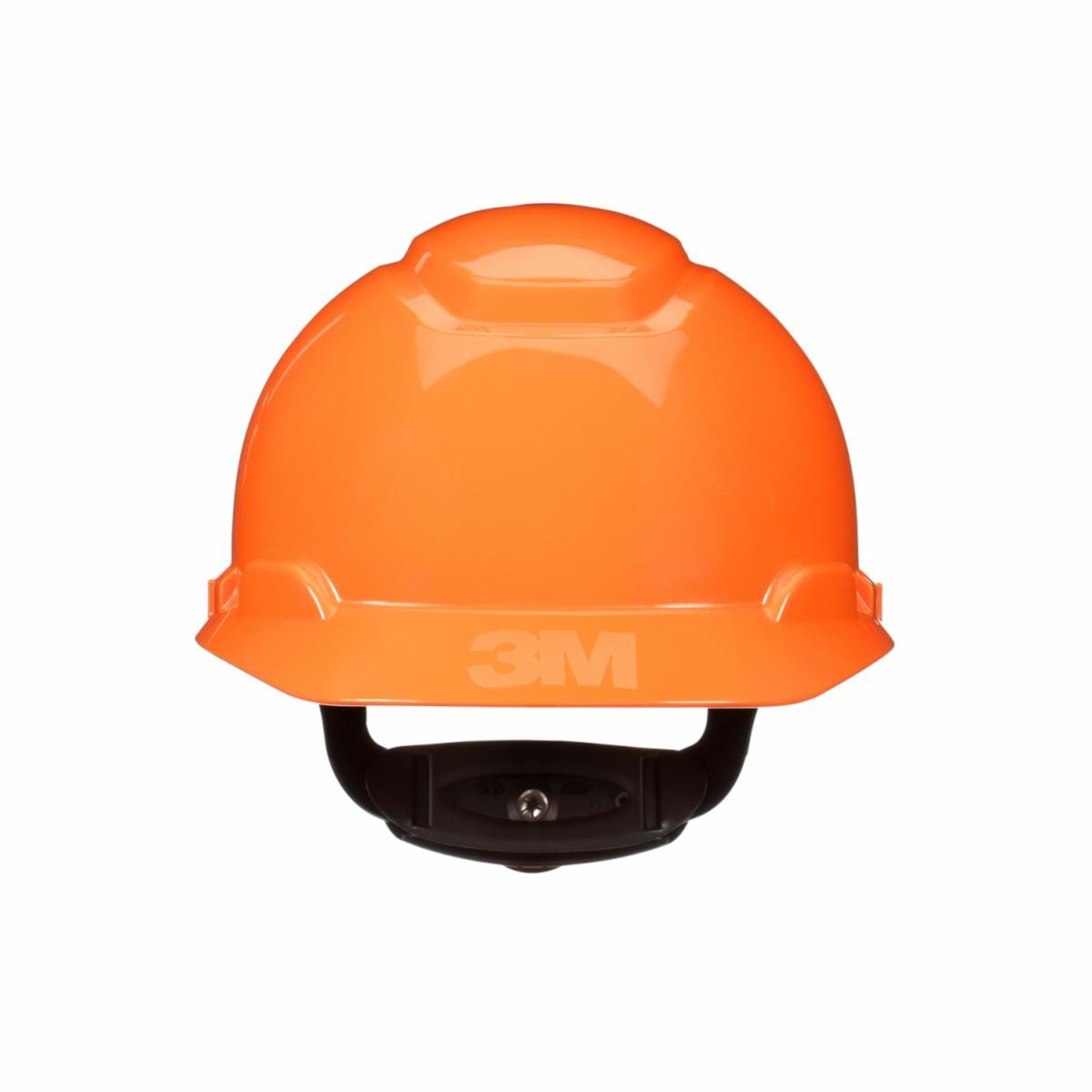 3M™ SecureFit™ Hard Hat H-706SFR-UV, Orange, 4-Point Pressure Diffusion front view – 3M safety product in Saudi Arabia (KSA)