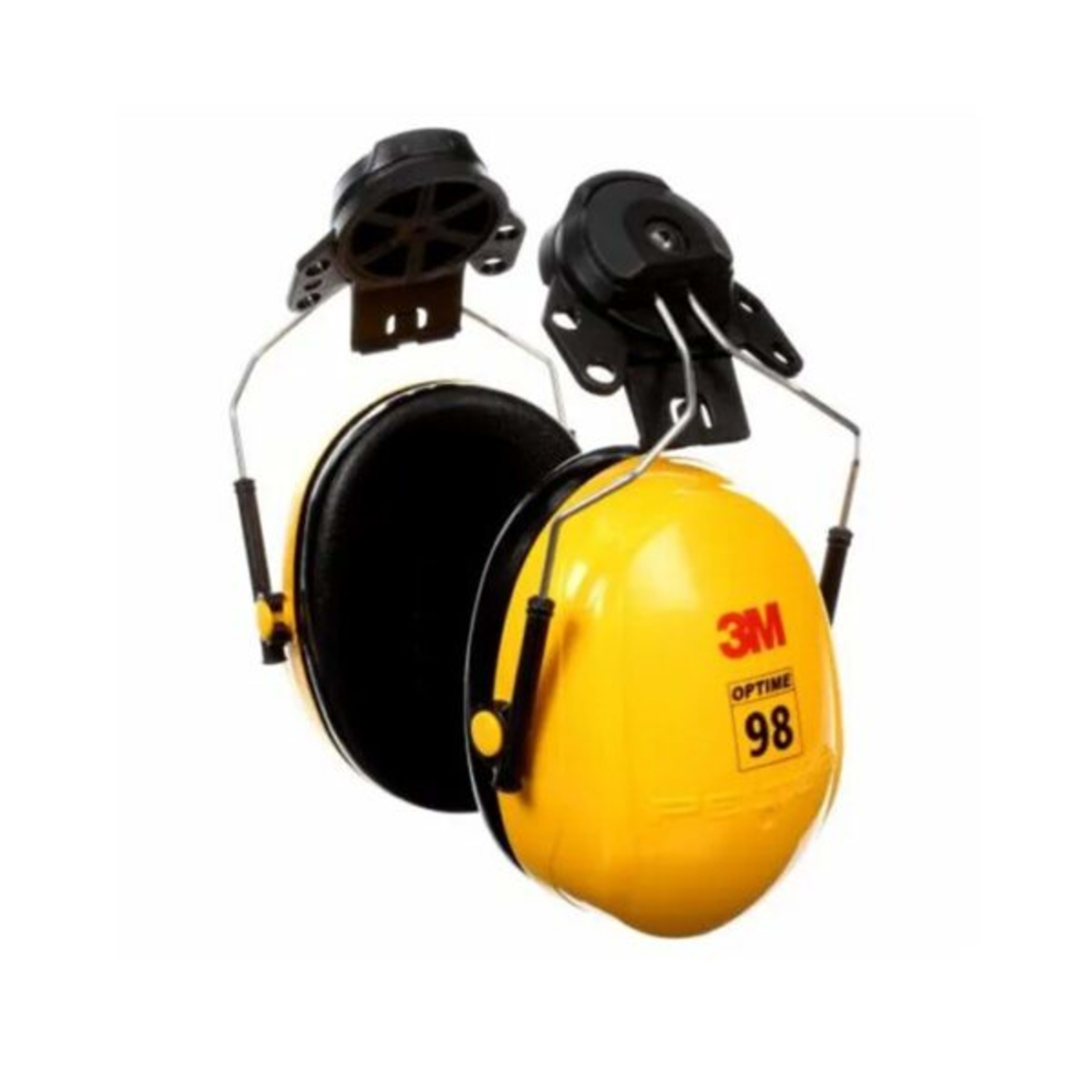 3M H9P3E Peltor Optime 98 Cap-Mount Earmuffs side angle | buy 3M safety product from Saudistark KSA