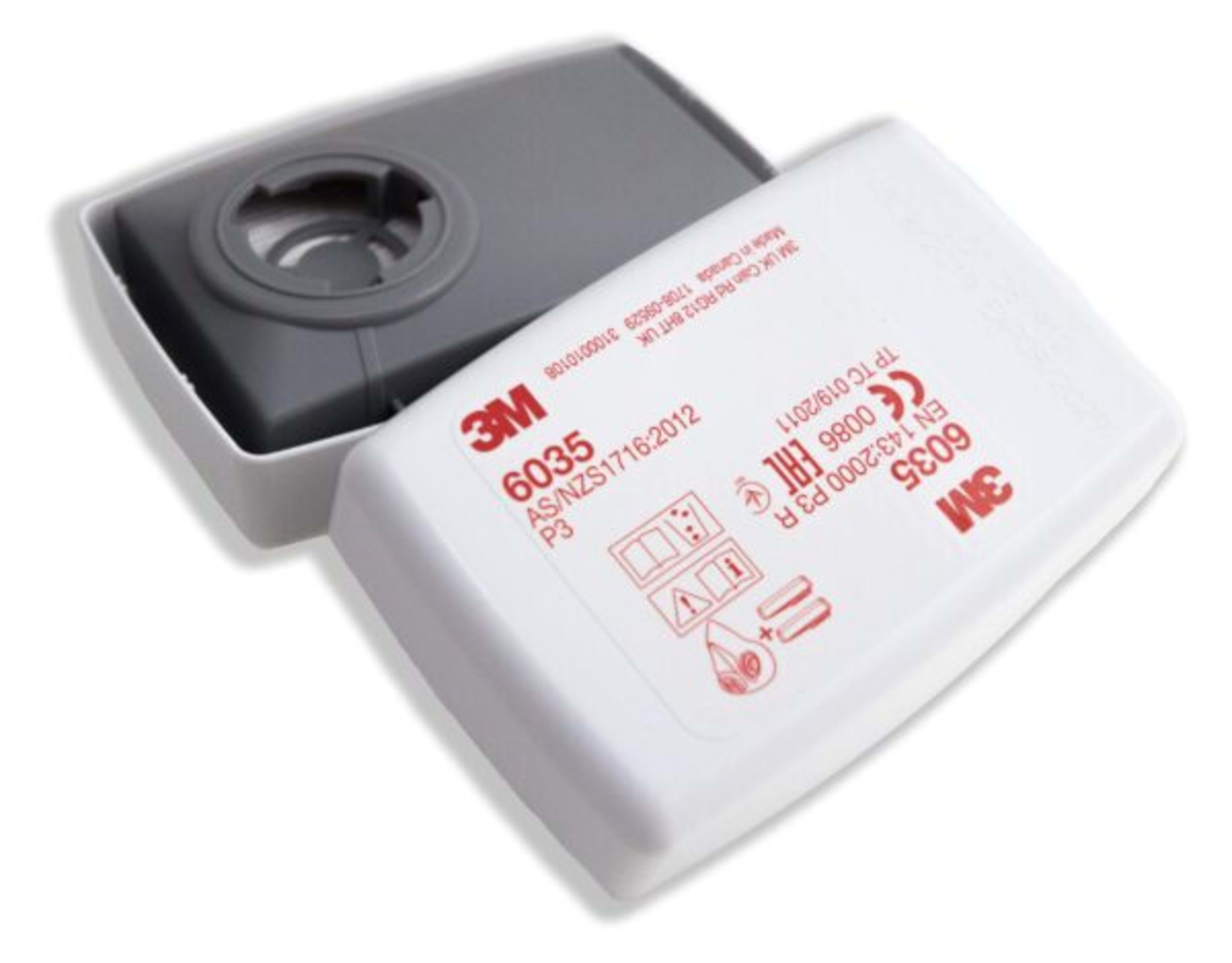 3M Particulate Filter 6035 P3 R side angle | buy 3M safety product from Saudistark KSA