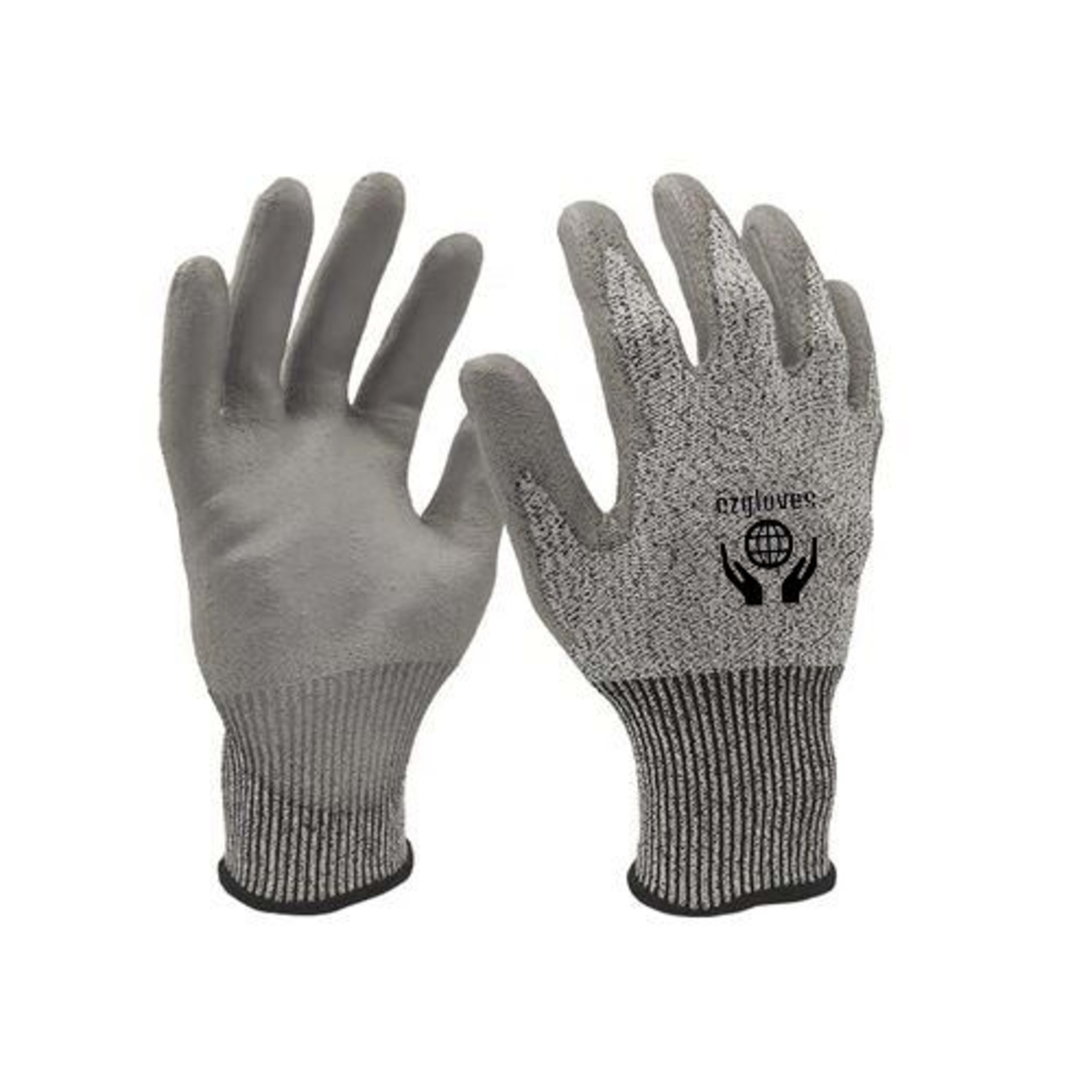 Latex Coated Gloves- Yellow+ Orange 50g/60g/70g/pair detailed view – industrial safety gloves in Saudi Arabia (KSA)