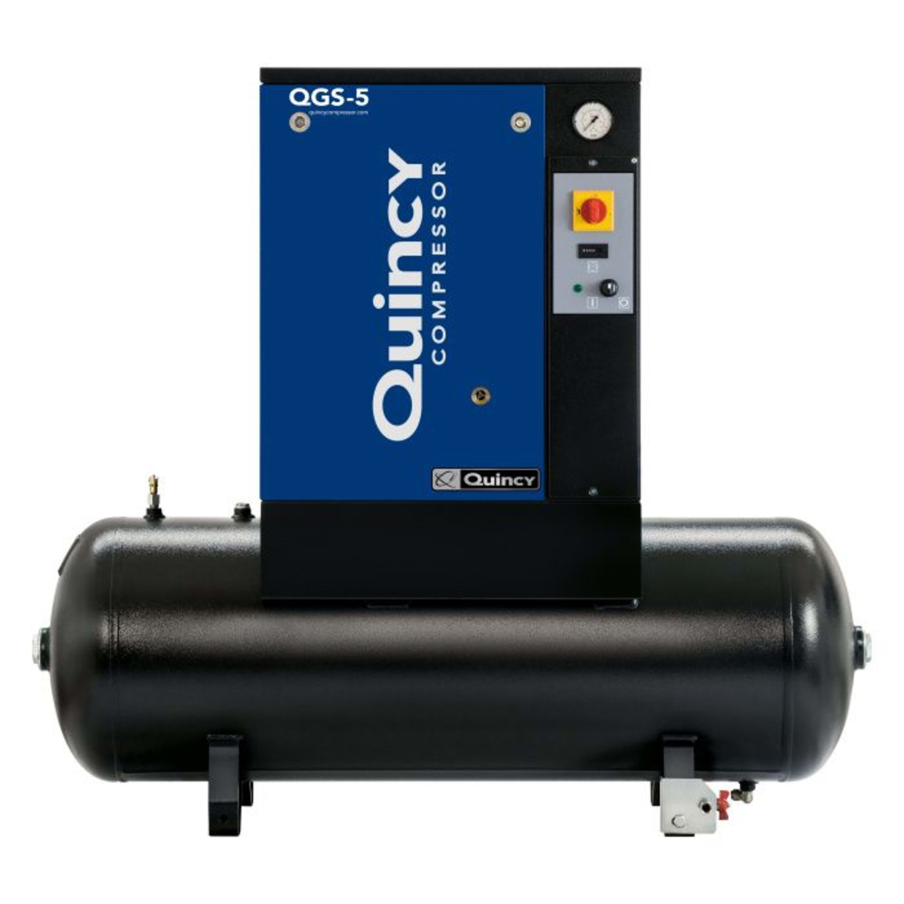 Quincy compressors & spare parts side angle | buy industrial safety equipment from Saudistark KSA