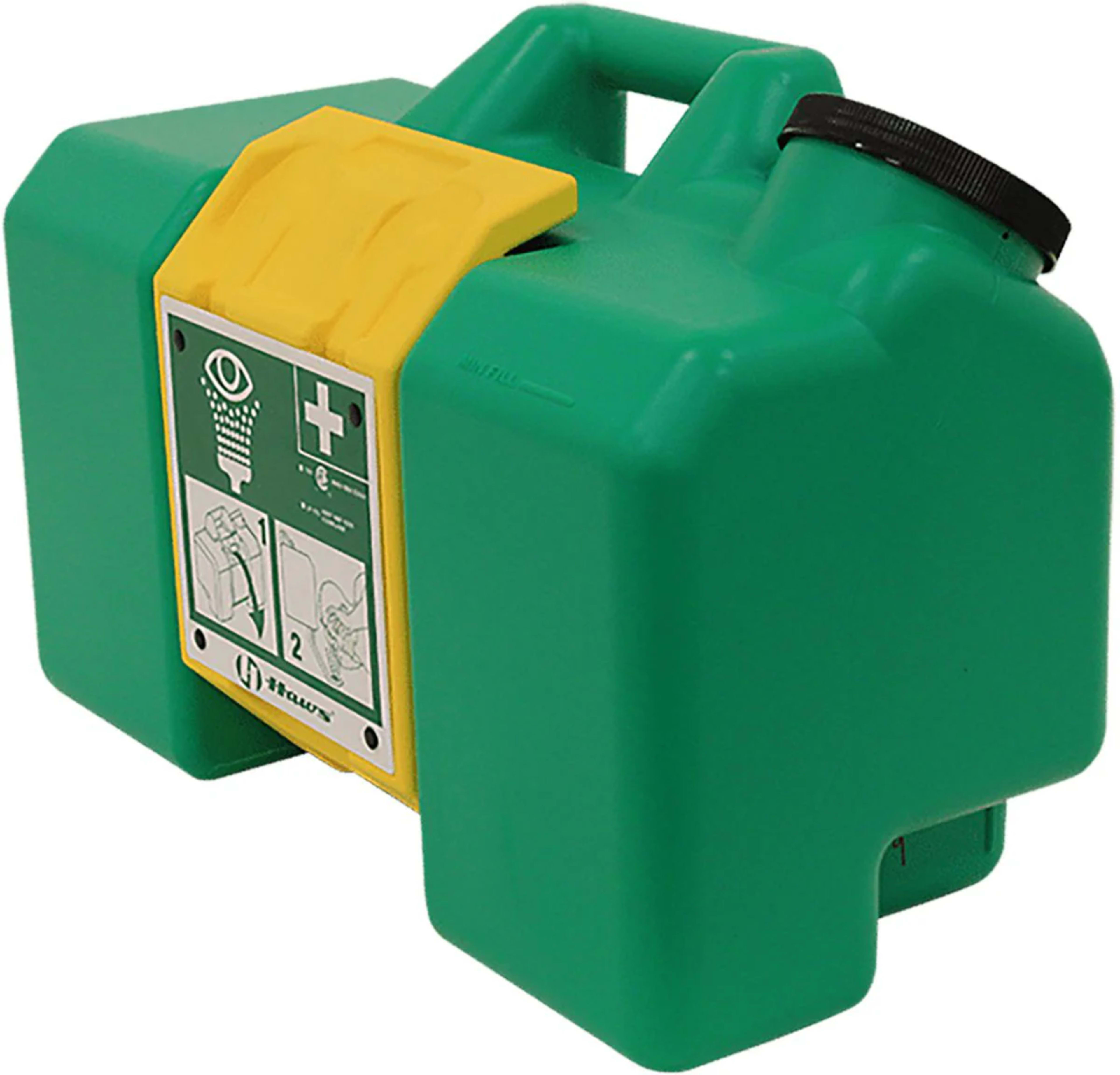 Haws Portable eyewash 9 Gallon - 7501 front view – industrial safety equipment in Saudi Arabia (KSA)