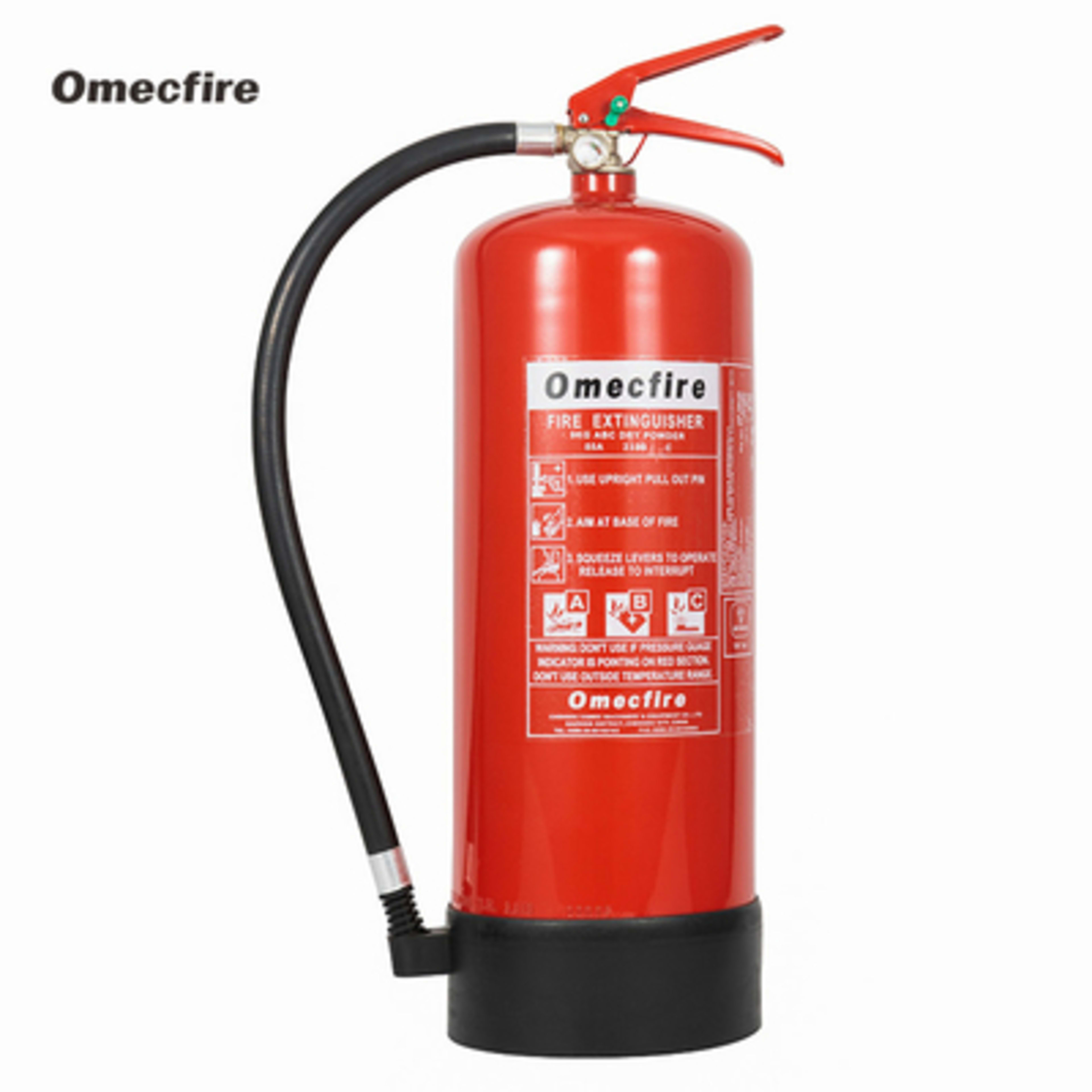 20lbs ABC Dry Powder Portable Fire Extinguisher 6A 80BC UL ULC specifications – fire extinguisher in Saudi Arabia (KSA)