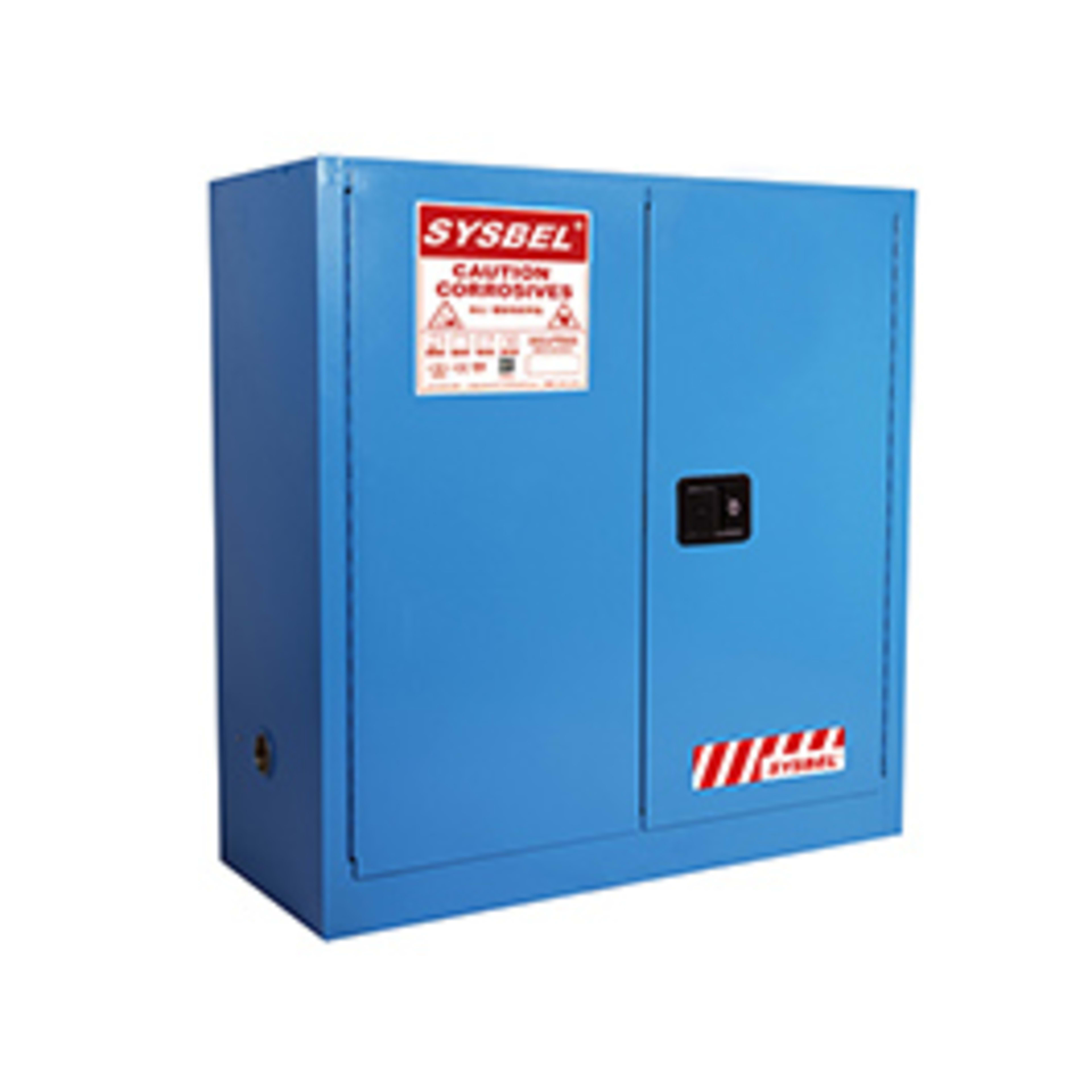 Sysbel CE and FM Approved 30 Gal Weakly corrosive detailed view – corrosive chemical safety cabinet in Saudi Arabia (KSA)