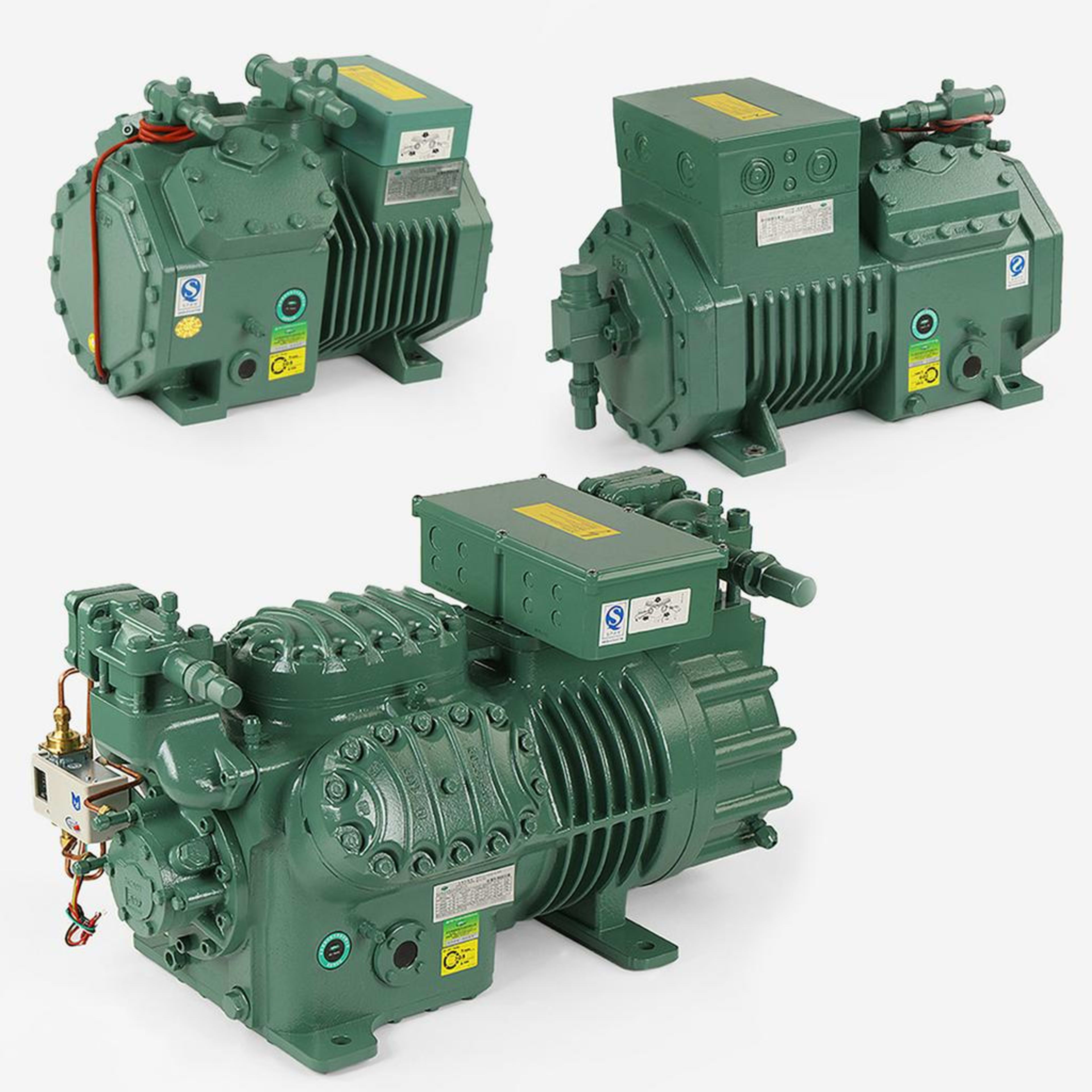 Bitzer Compressors & Spare Parts close-up | buy industrial safety equipment from Saudistark KSA