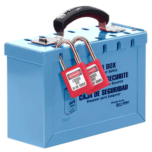 Group Lock Out Box – BLUE 13 Lock