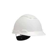 3M™ SecureFit™ Hard Hat , White, 4- Point Pressure Diffusion Ratchet Suspension