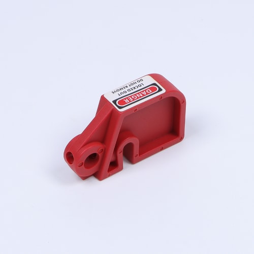 Electrical Circuit Breaker Safety Lockout Device For Breaker Handle Width 10 mm Molded Case - K10