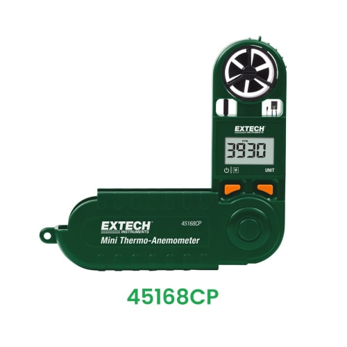 45168CP Mini Thermo-Anemometer with Built-in Compass