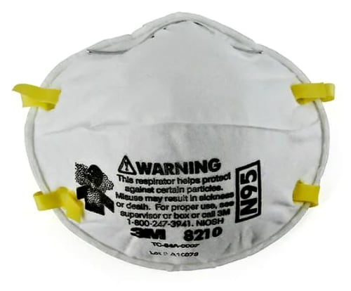 3M - N95 8210 Particulate Mask