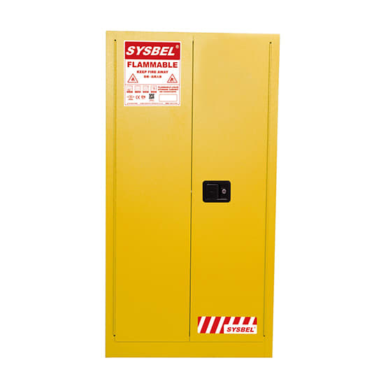 SYSBEL FM AND CE APPROVED LIQUID AND CHEMICAL 60 GALLON CABINETS