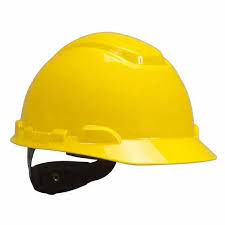 3M™ SecureFit™ Hard Hat , Yellow , 4- Point Pressure Diffusion Ratchet Suspension