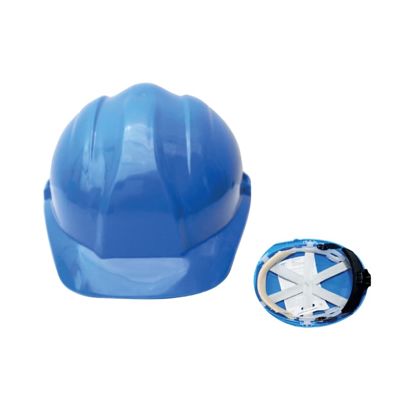 Vaultex VHRT Ratchet Safety Helmet With Plastic Suspension - BLUE