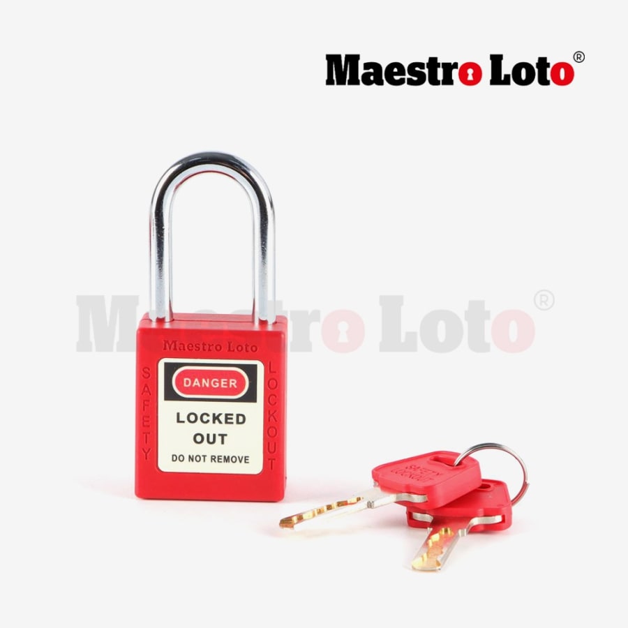 Pad Lock Stainless Steel Brown