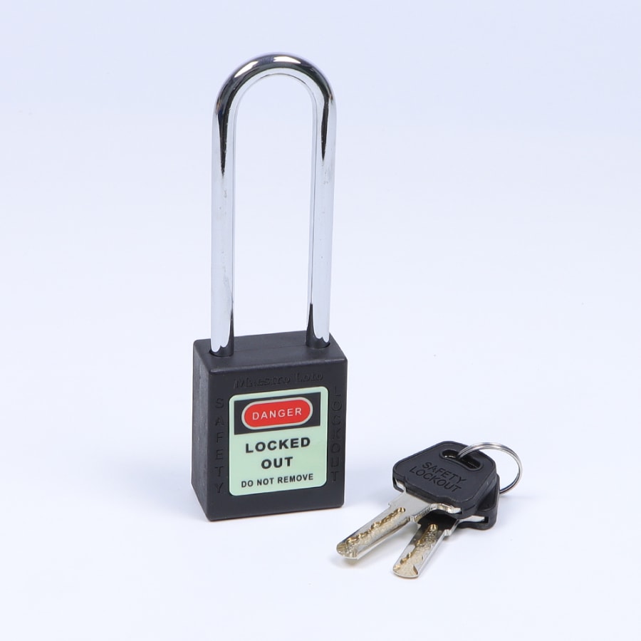 Pad Lock Stainless Steel 76 MM - Black