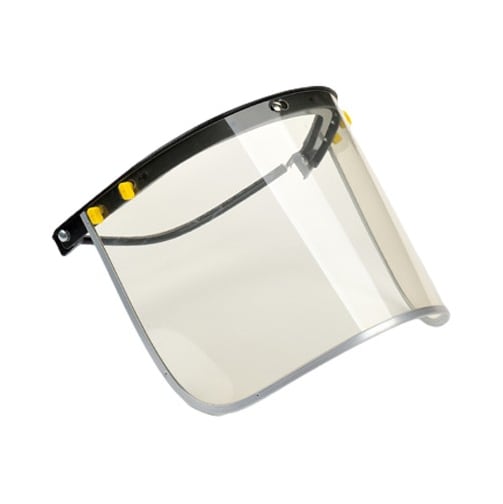 FACE SHIELD WITH VISOR BRACKET FOR SAFETY HELMET