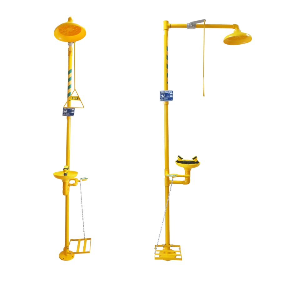 Vaultex 6250 GI Galvanized Iron Safety Shower & Eyewash