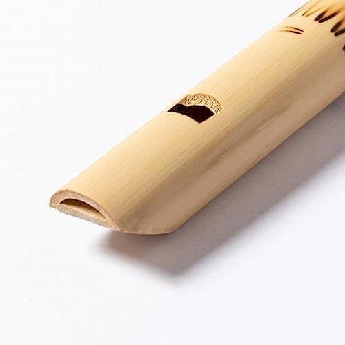 Vue 2 de Flute Bambou Pipeau Instrument