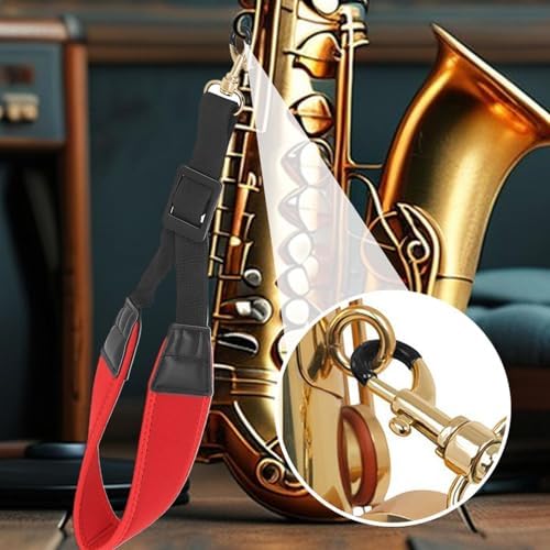 Vue 2 de Sangle Pour Saxophone Tenor