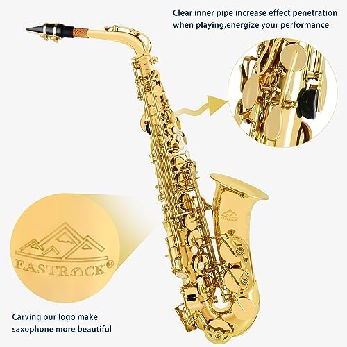 Vue 3 de Eastrock Saxophone Alto