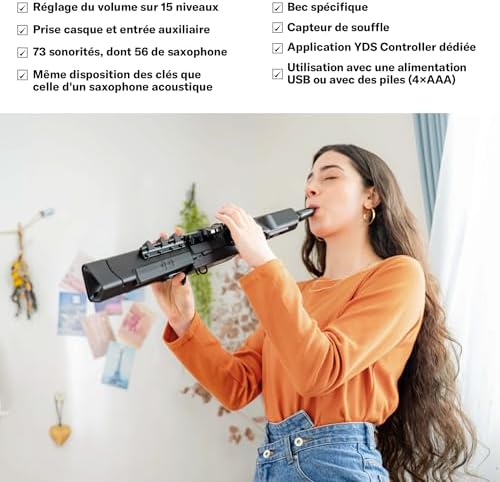 Vue 4 de Yamaha Yds Saxophone Numerique