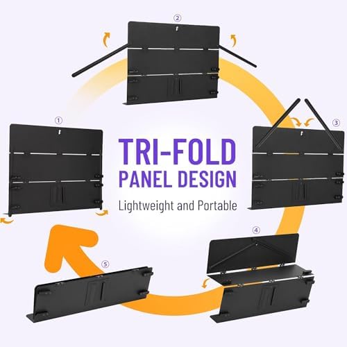 Vue 2 de Cahaya Pupitre Triple Pliable