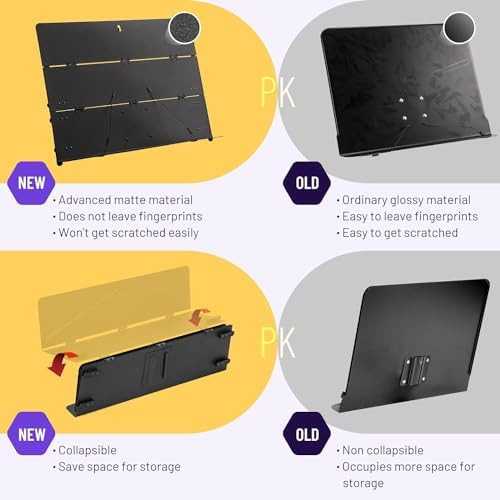 Vue 3 de Cahaya Pupitre Triple Pliable