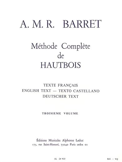 Methode Volume Hautbois