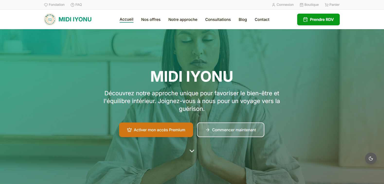 MIDI IYONU - Plateforme de Guérison Holistique