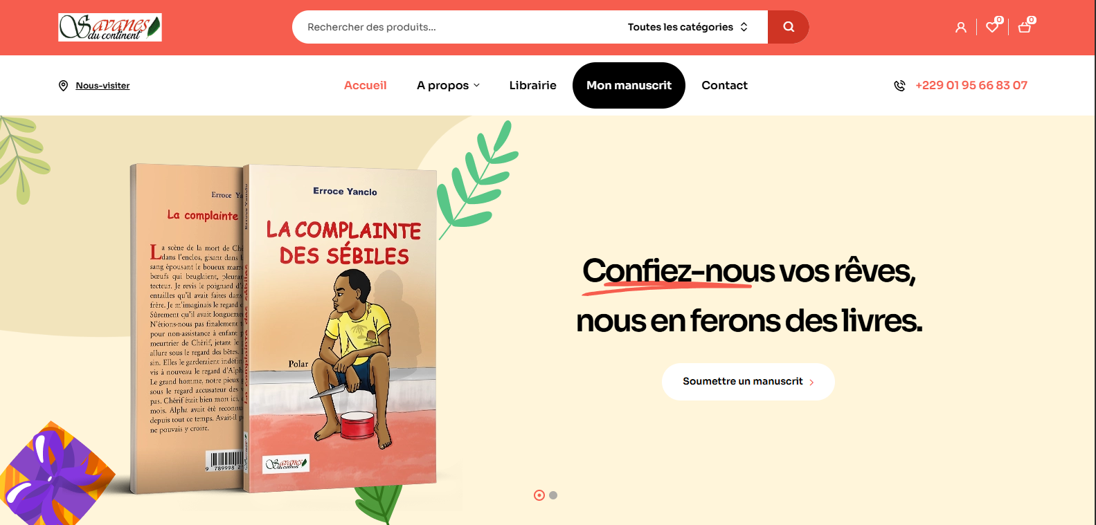 Savanes du Continent - Maison d'Édition