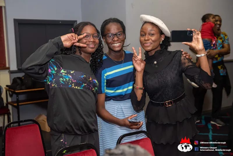 Youth fellowship friends together