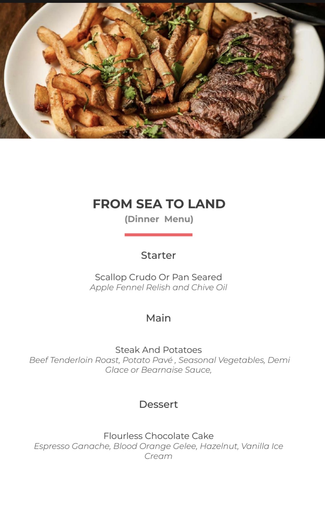 Private chef dinner in Paris apartment