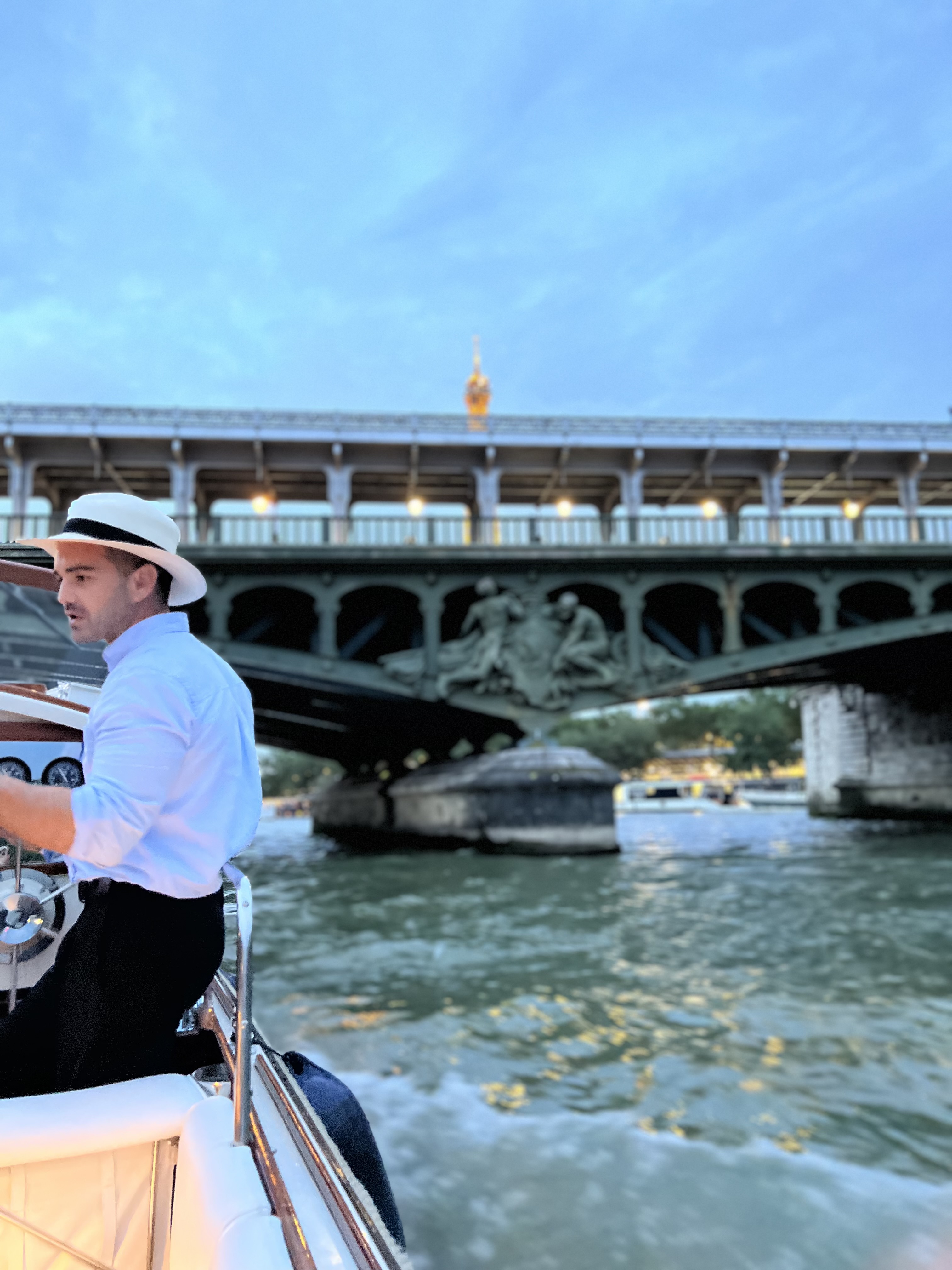Private Seine Cruise at Dusk
