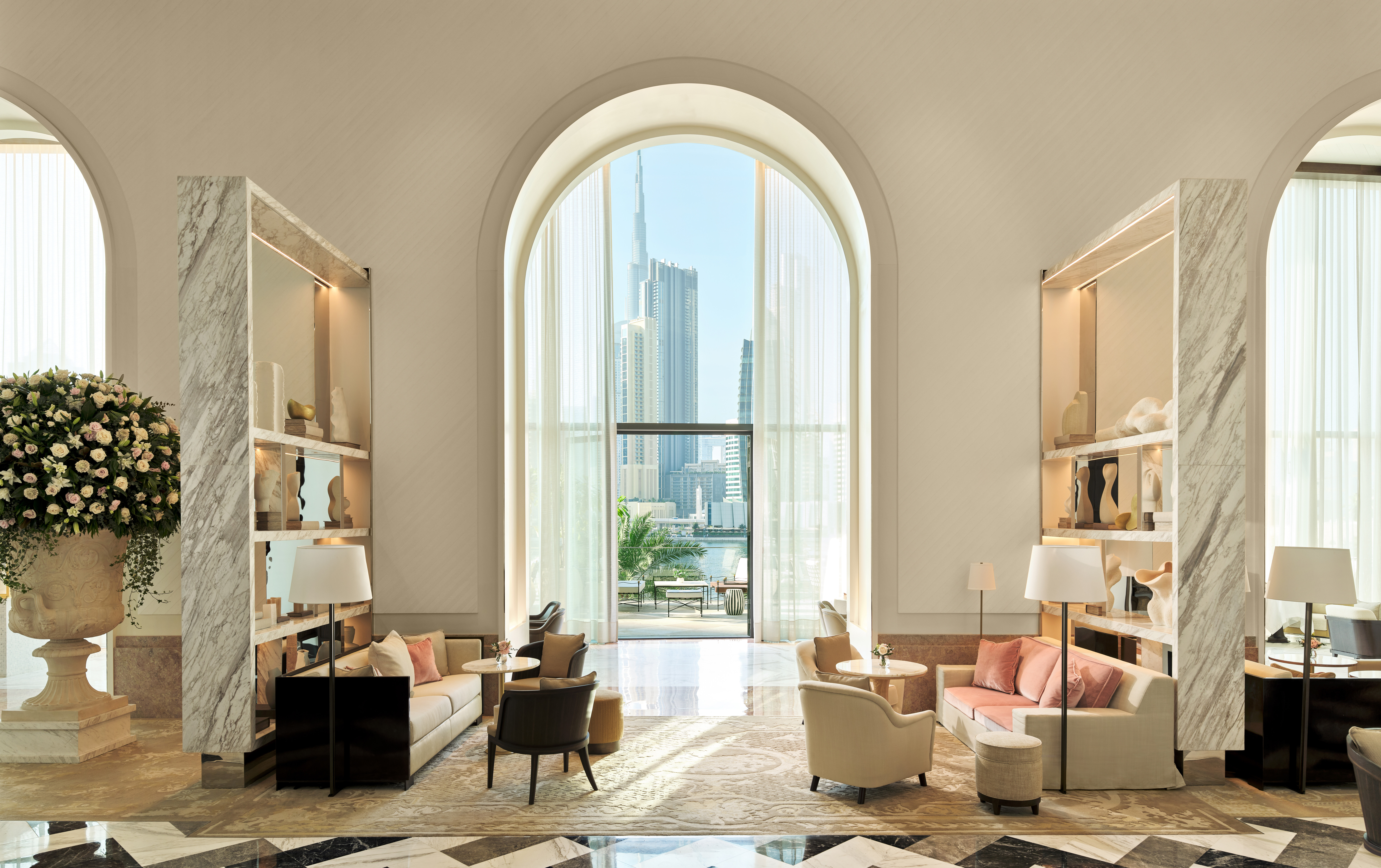 Luxury hotel and resort travel