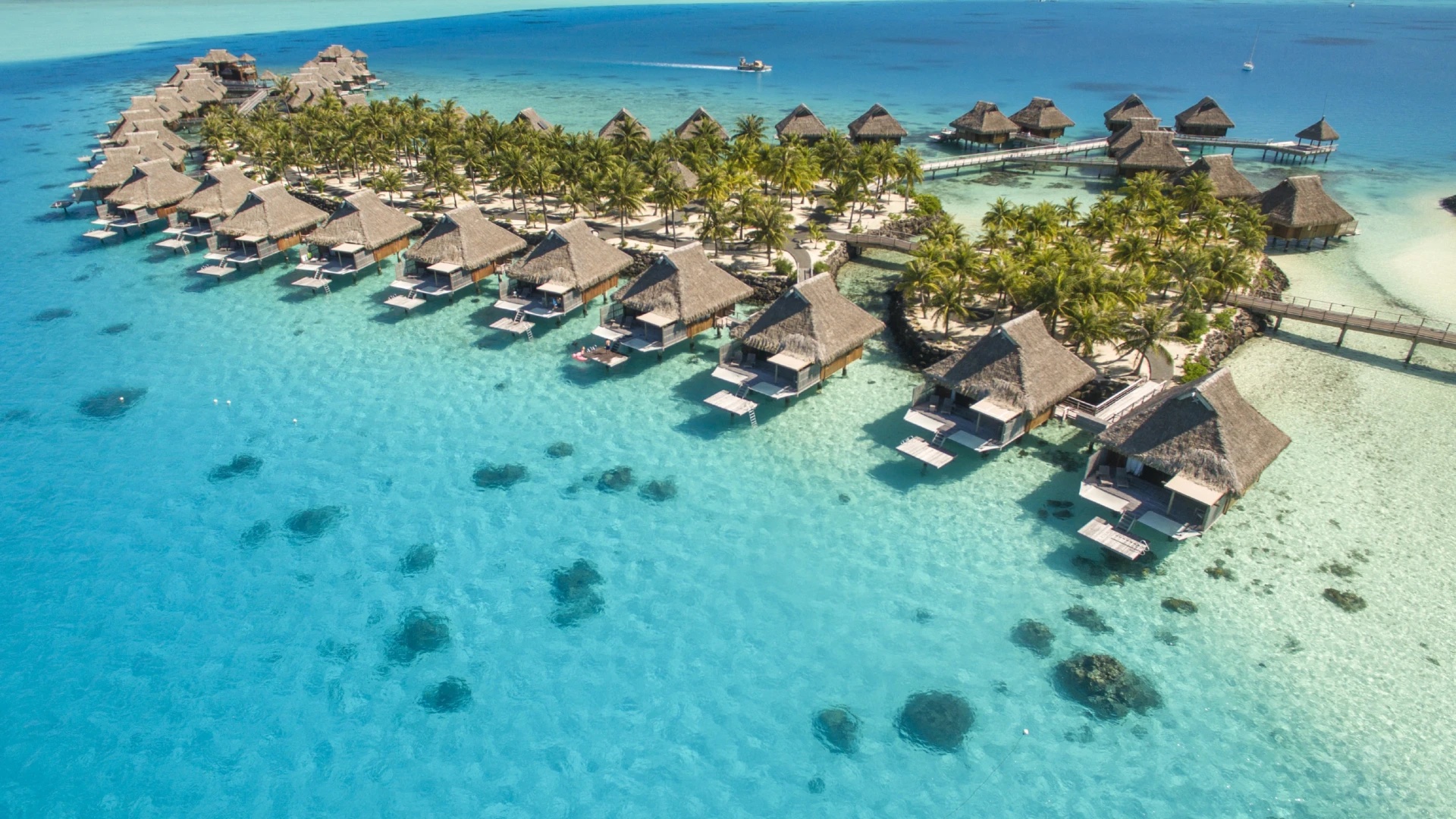 Conrad Bora Bora overwater bungalows