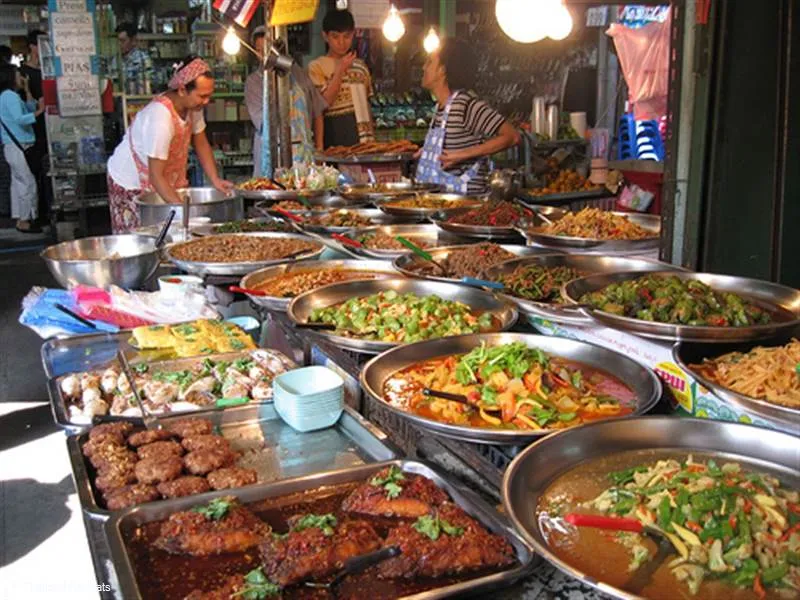 Bangkok night street food