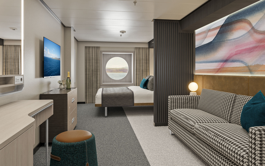 Oceanview stateroom