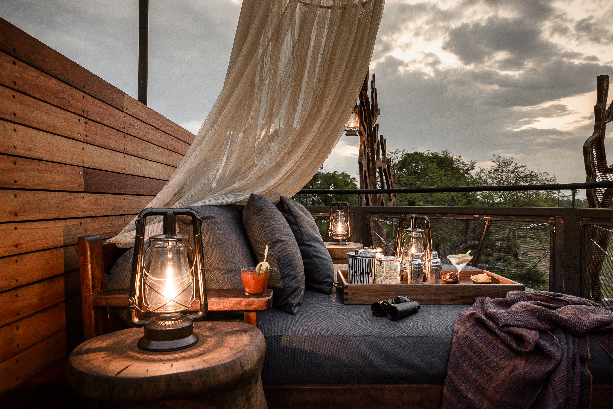 Safari treehouse honeymoon