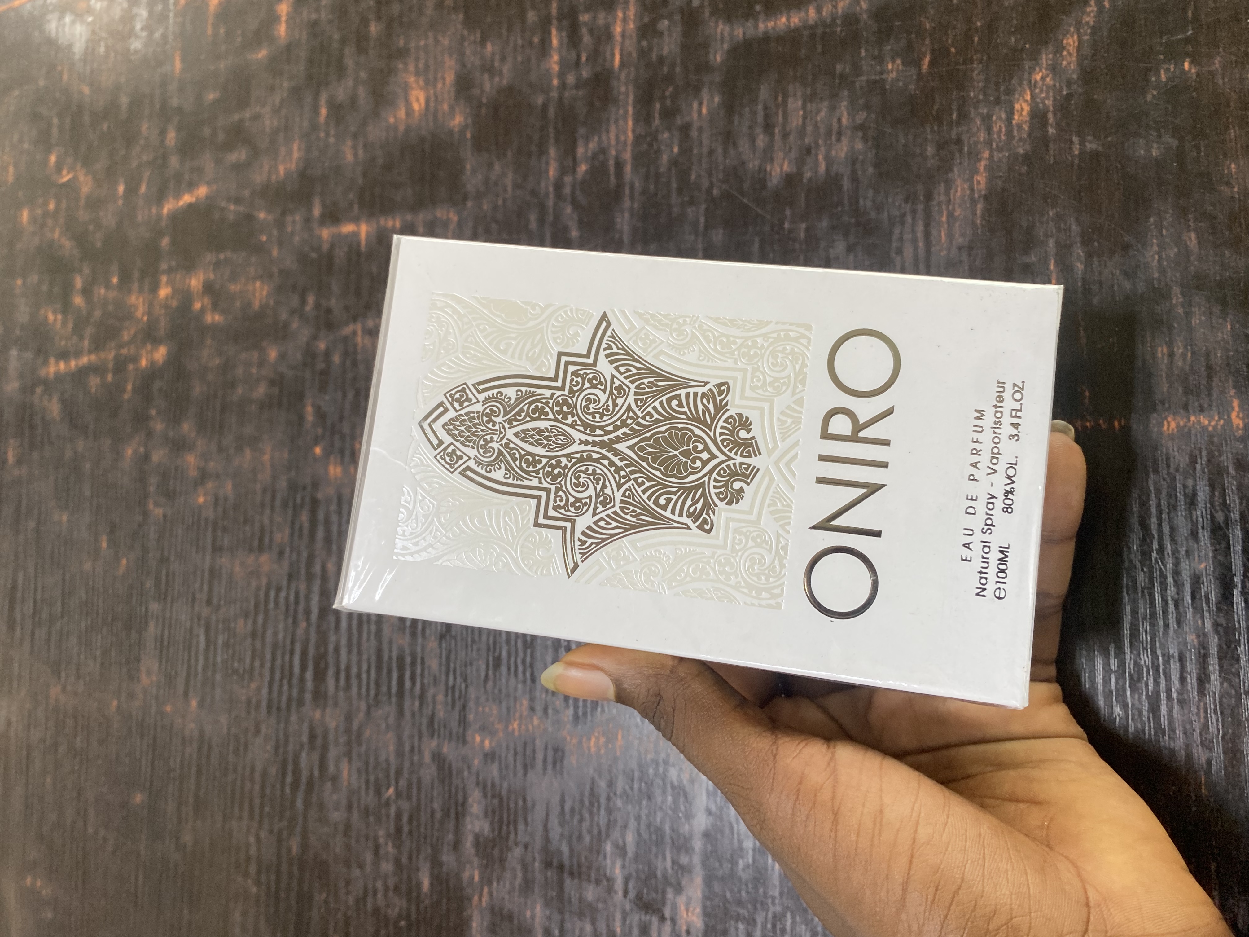 Oniro 100ml — BT's eau de parfum from Nigeria