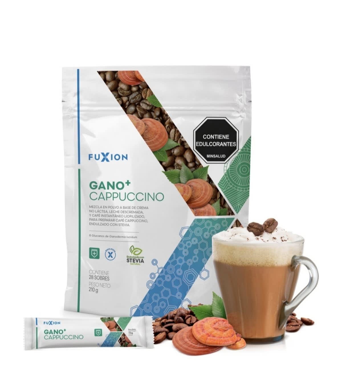 GANO+  CAPPUCCINO ¡Tu salud gana más con  Gano+!