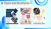 Flyers and Brochures