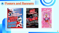 Posters and Banners